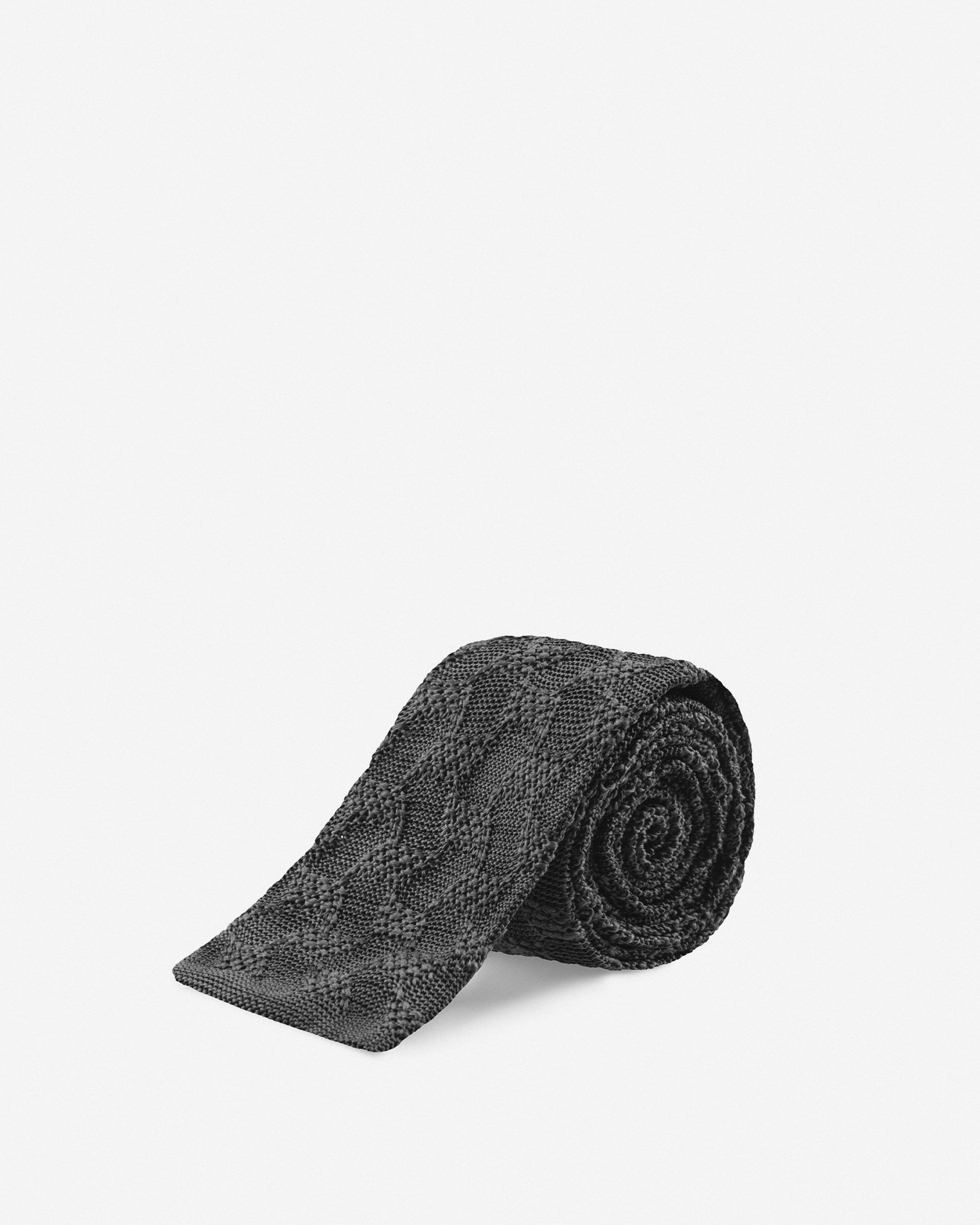 کراوات مردانه Knit کروم