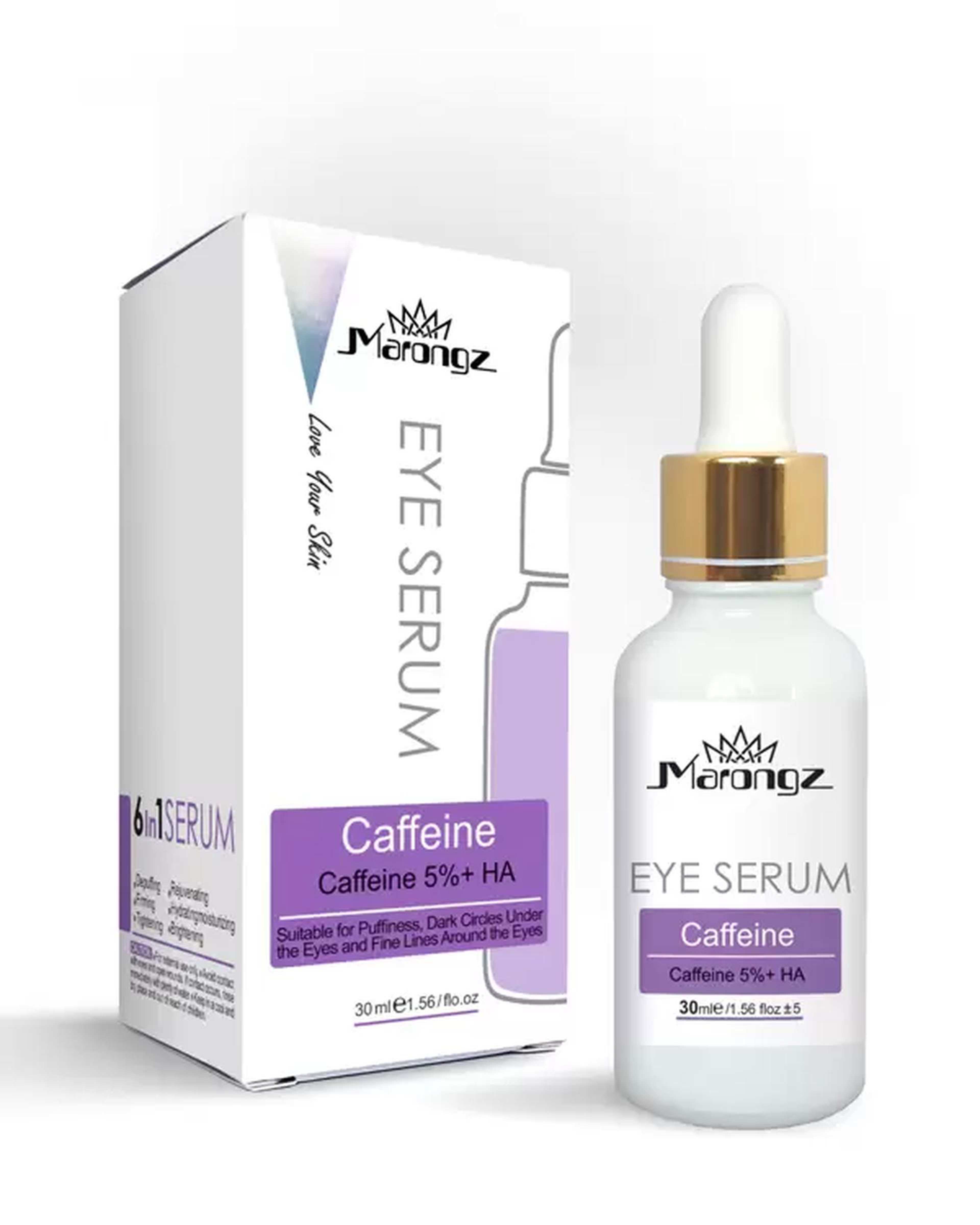 سرم دور چشم مارونز Marongz حاوی کافئین 5% و HA حجم 30ml