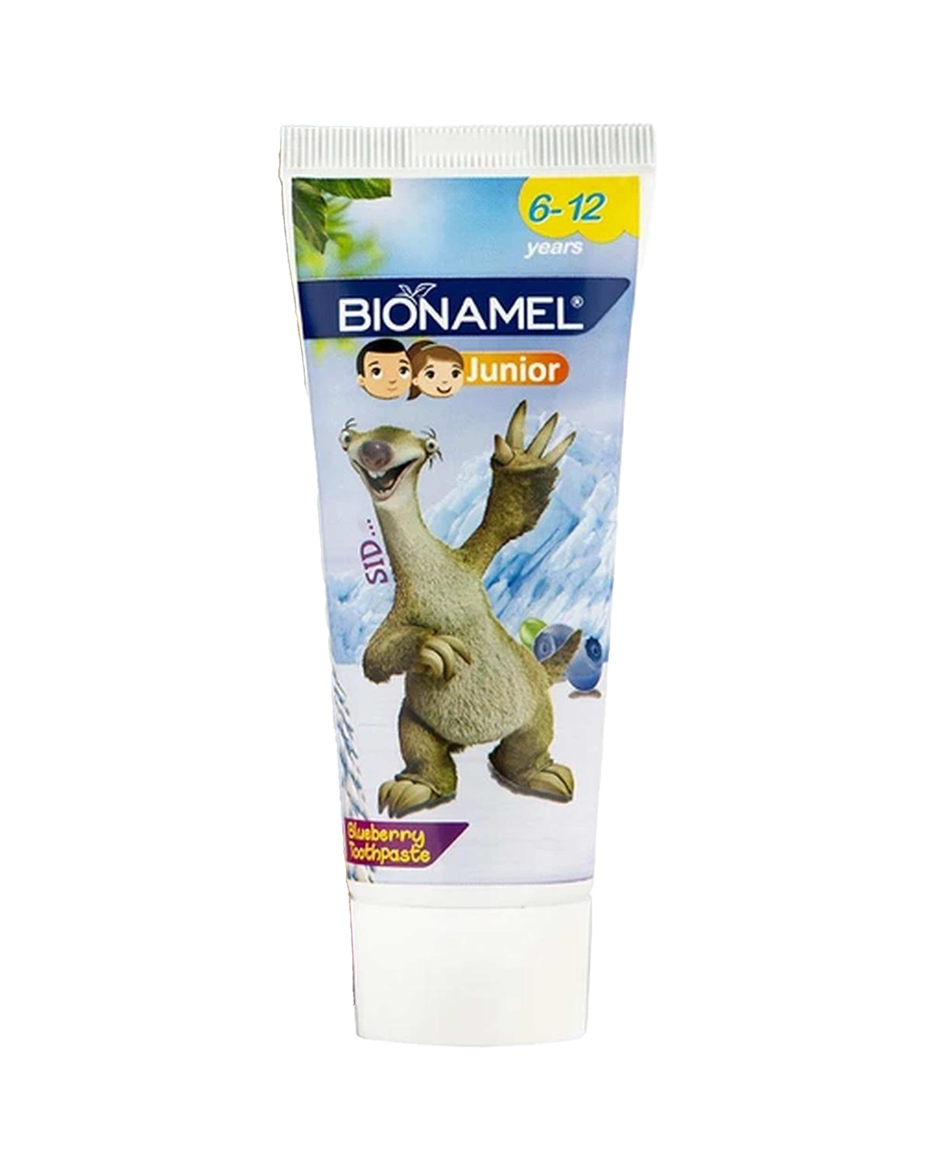 خمیر دندان کودک بایونمل Bionamel با طعم بلوبری 75 گرم