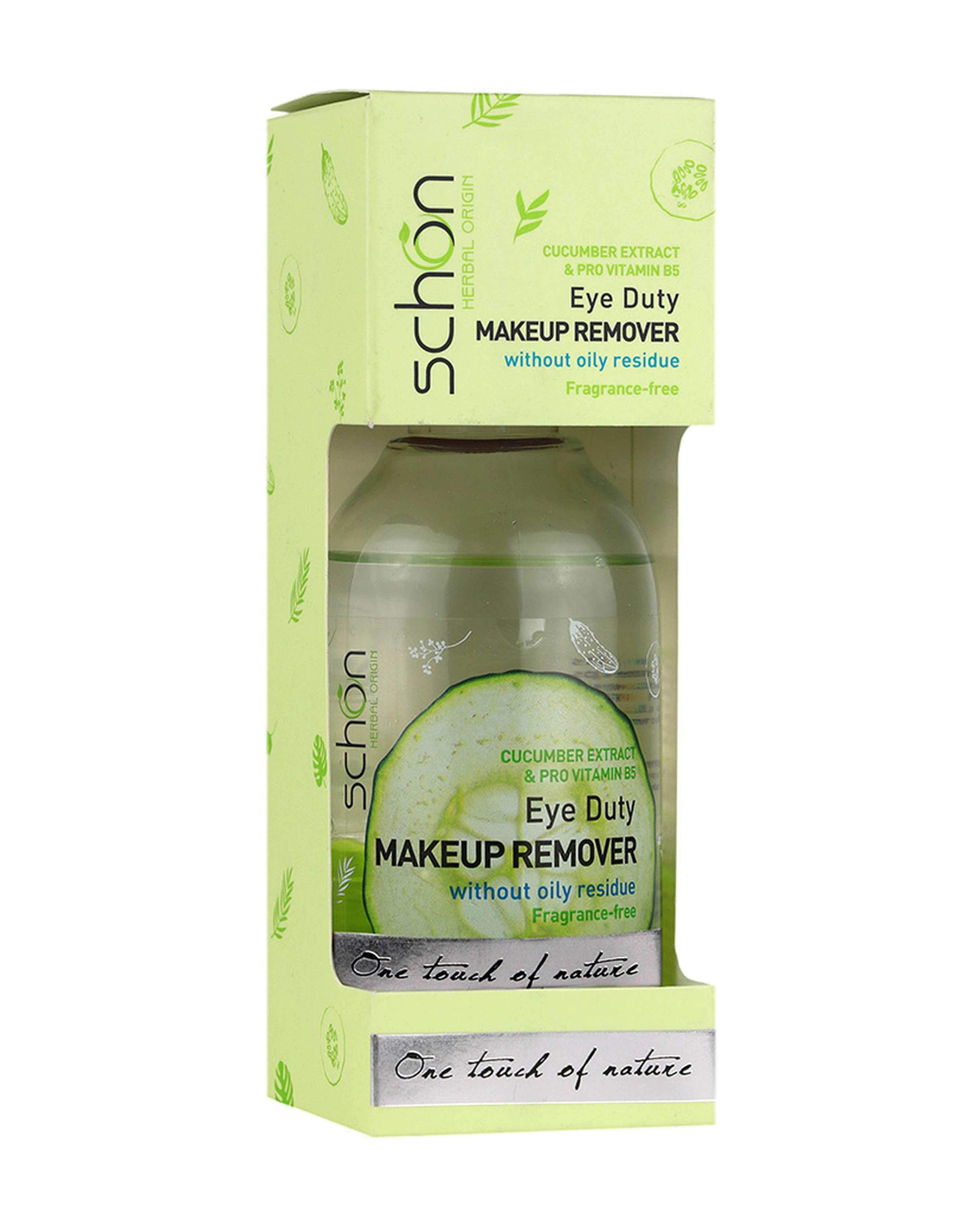 پاک کننده آرایش دو فاز شون Schon مدل آی دیوتی Eye Duty حجم 150ml