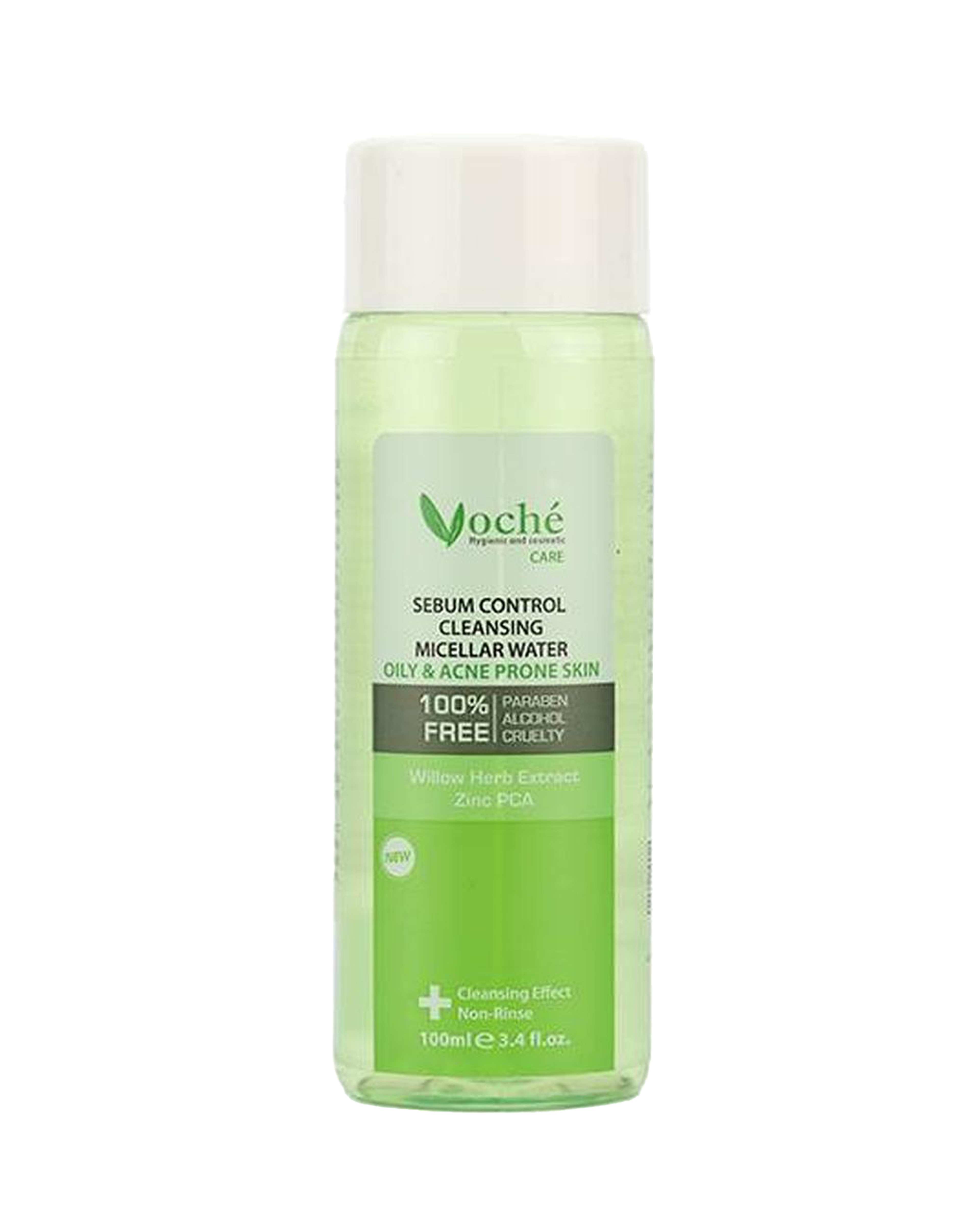 میسلار واتر وچه Voche مناسب پوست چرب و مستعد آکنه سایز مسافرتی 100ml