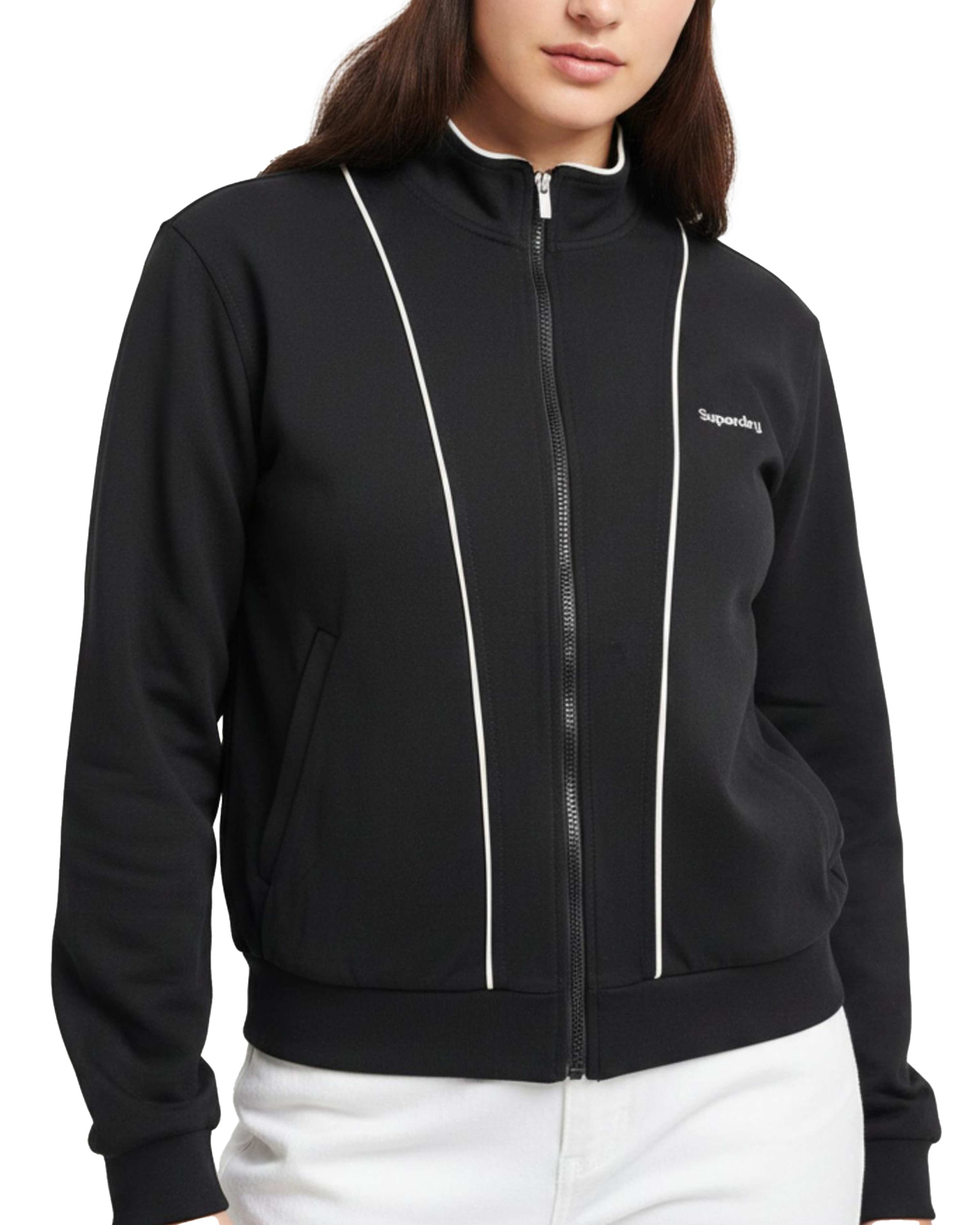 سویشرت زنانه مشکی سوپردرای Superdry کد 6620006