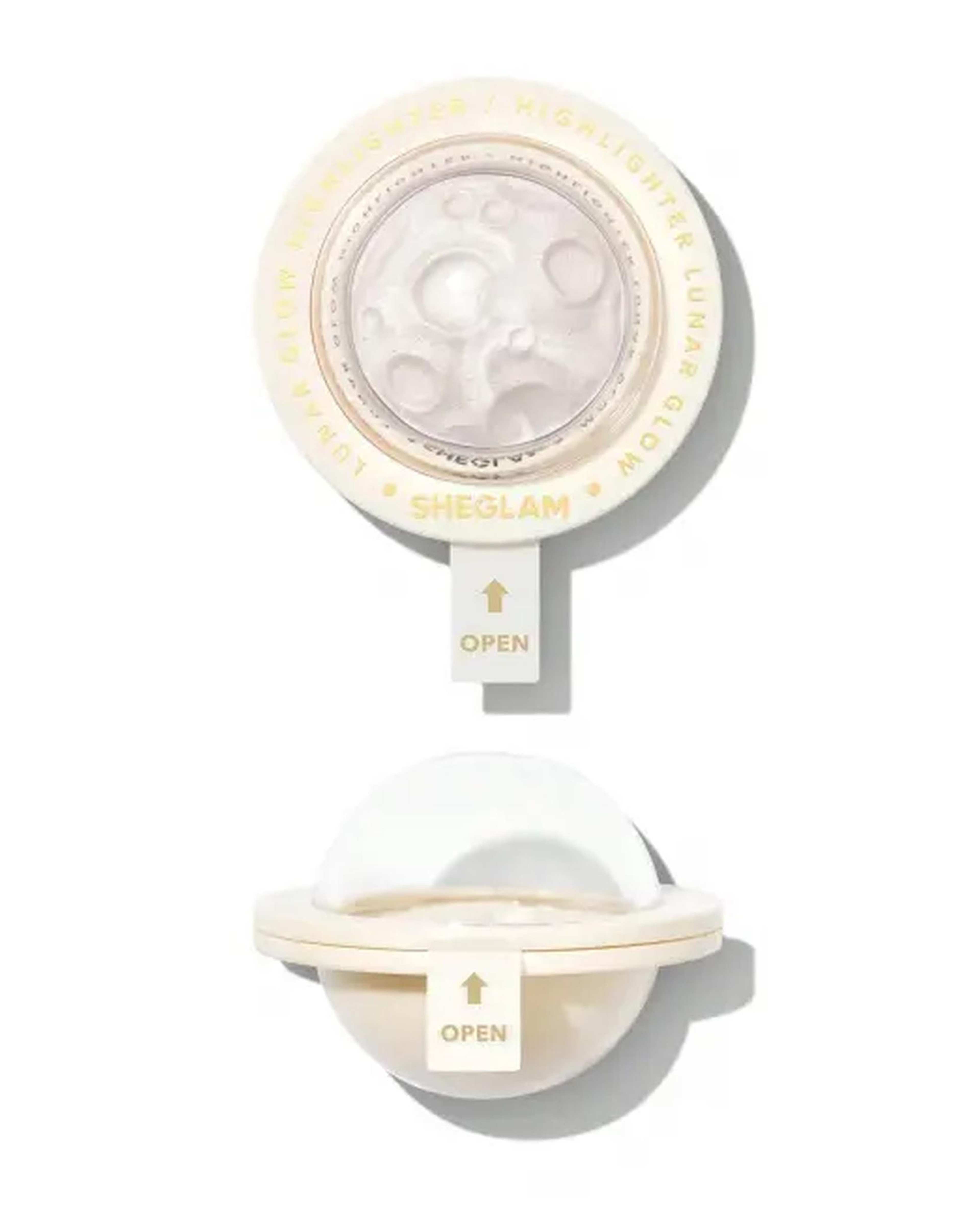 هایلایتر فضایی شیگلم Sheglam مدل Lunar Glow Highlighter رنگ Vanilla frost