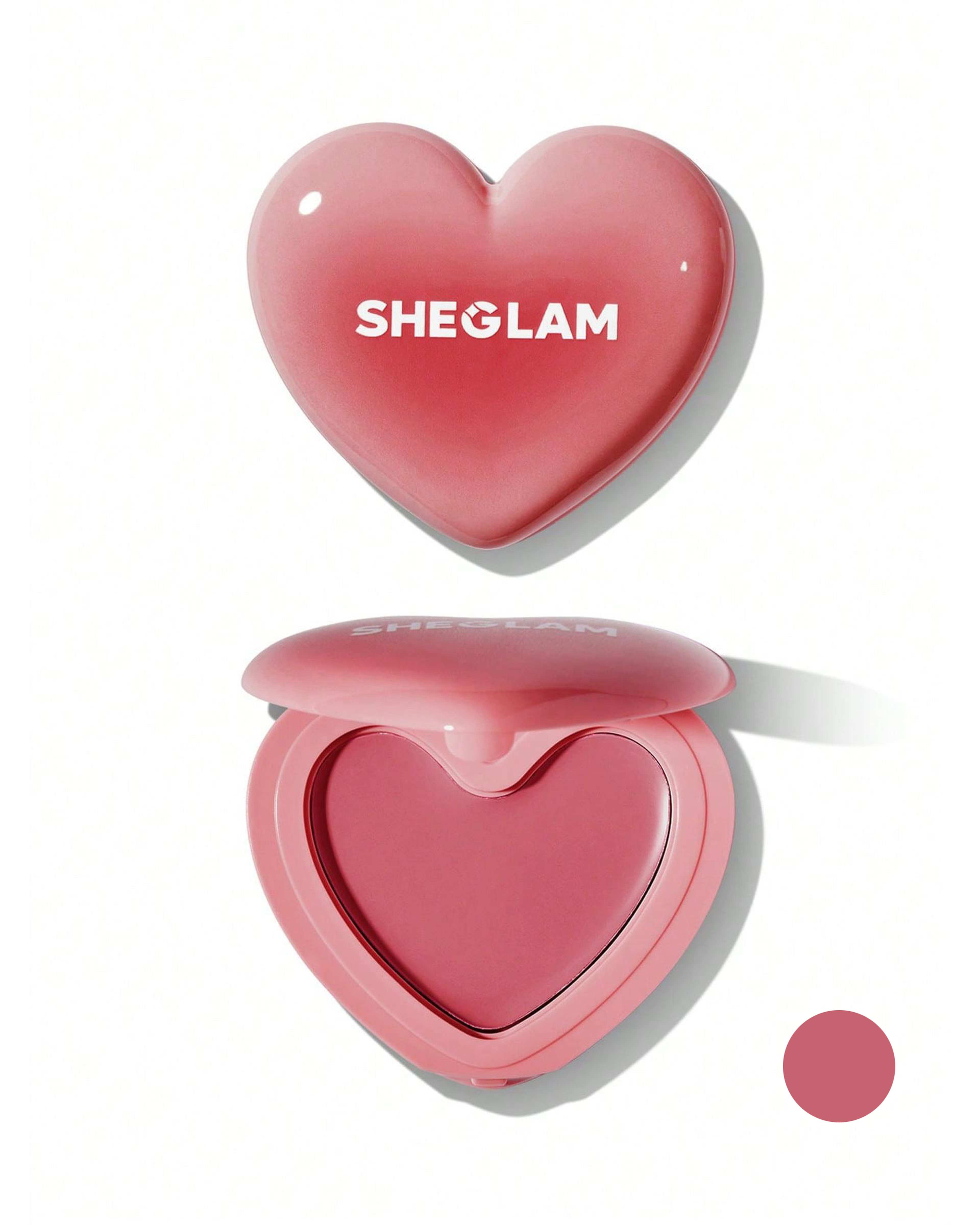 رژگونه کرمی قلبی شیگلم Sheglam مدل Playing Cupid رنگ Adorn