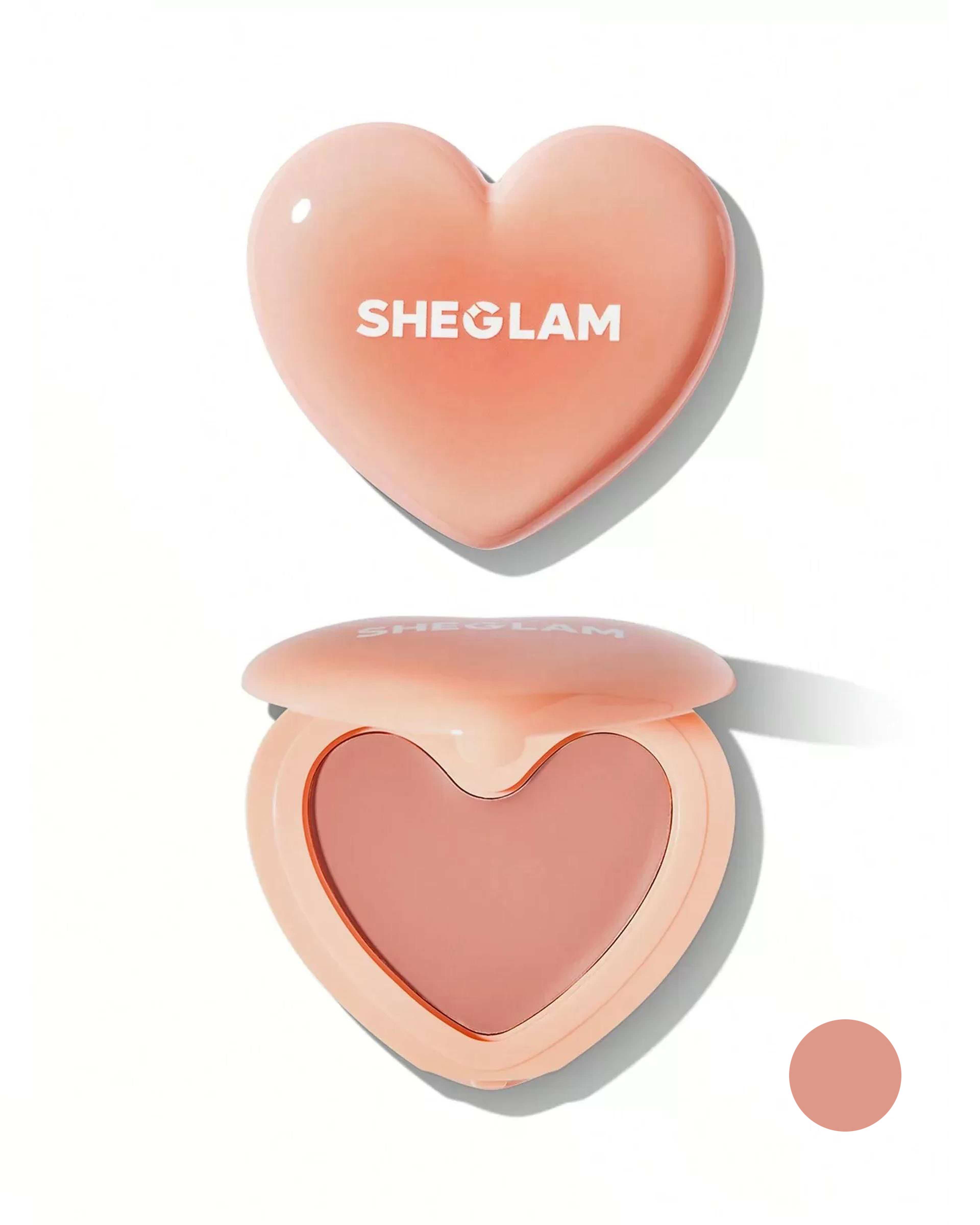 رژگونه کرمی قلبی شیگلم Sheglam مدل Playing Cupid رنگ Cherish