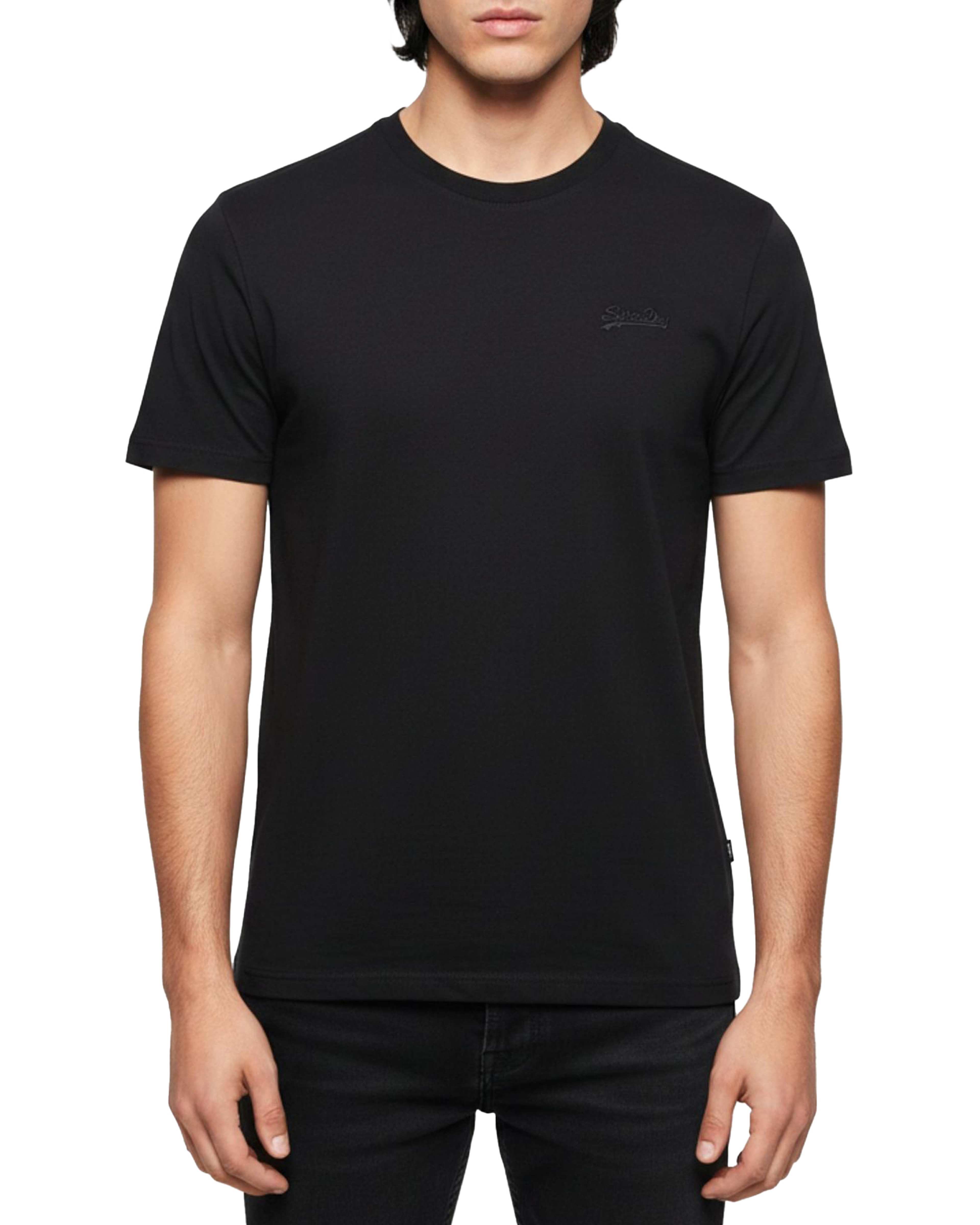 تیشرت مردانه مشکی سوپردرای Superdry کد 7060012