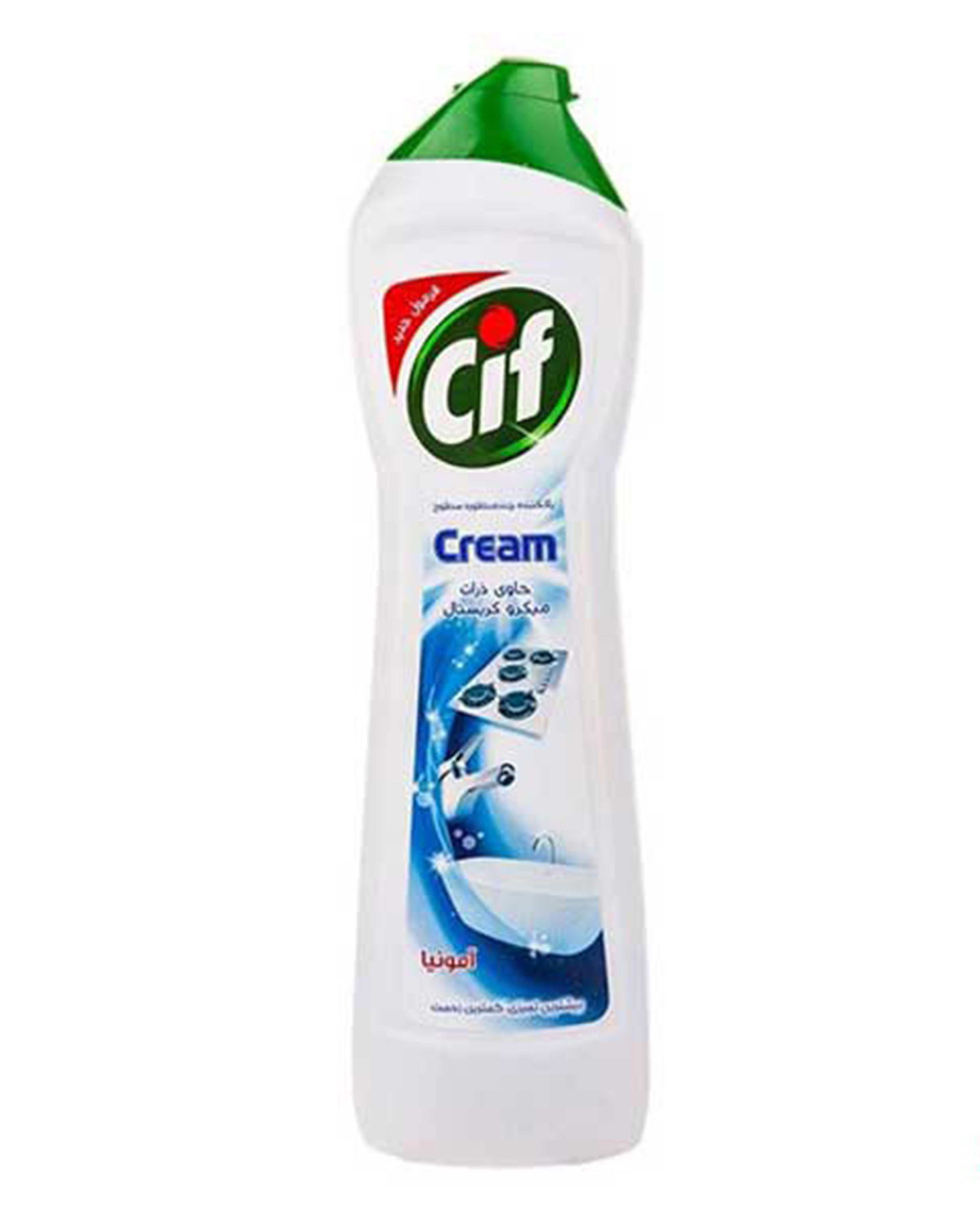 تمیز کننده سطوح کرمی با رایحه آمونیا 500ml سیف
