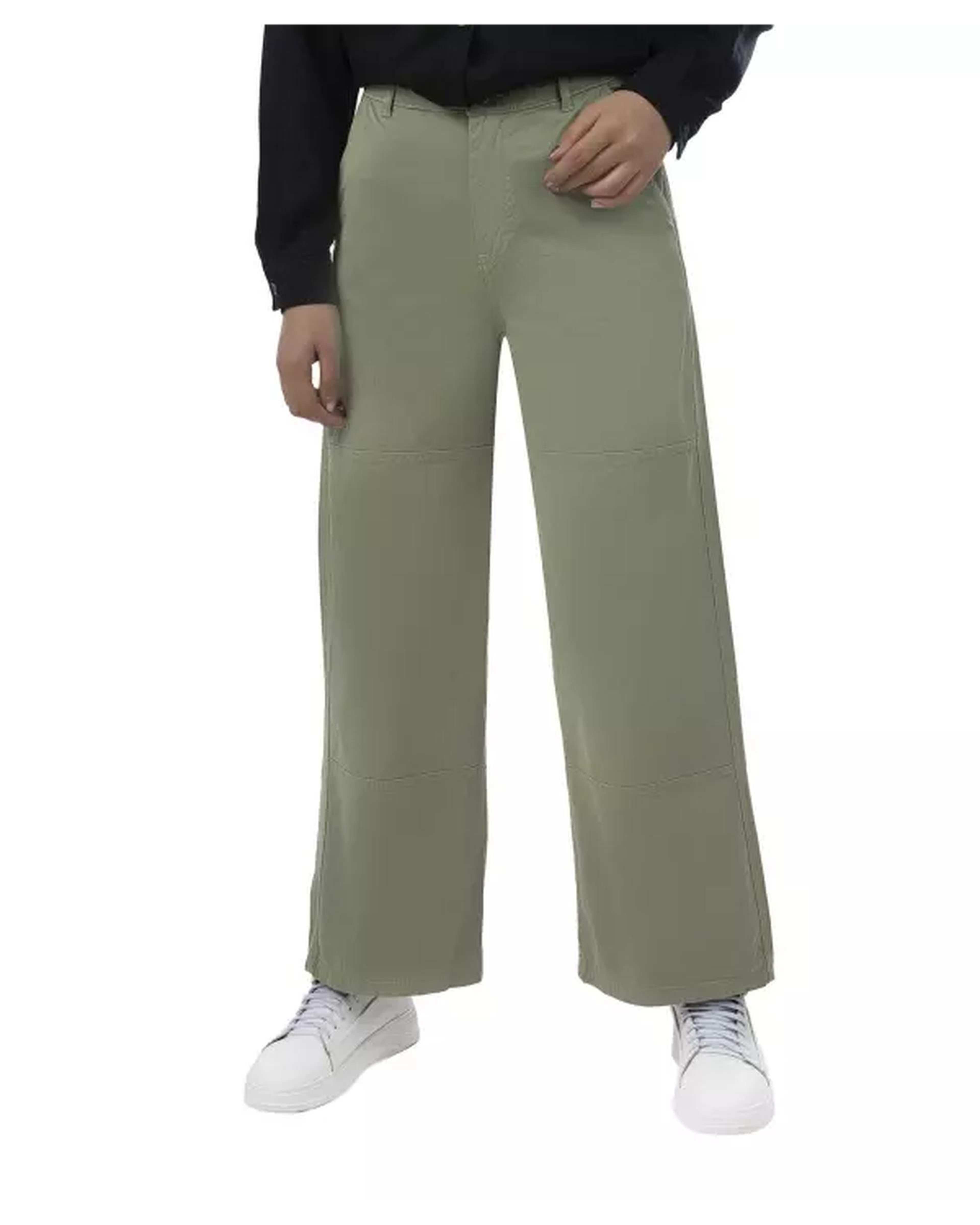 شلوار زنانه کتان سبز سوپردرای Superdry کد W17S53401T