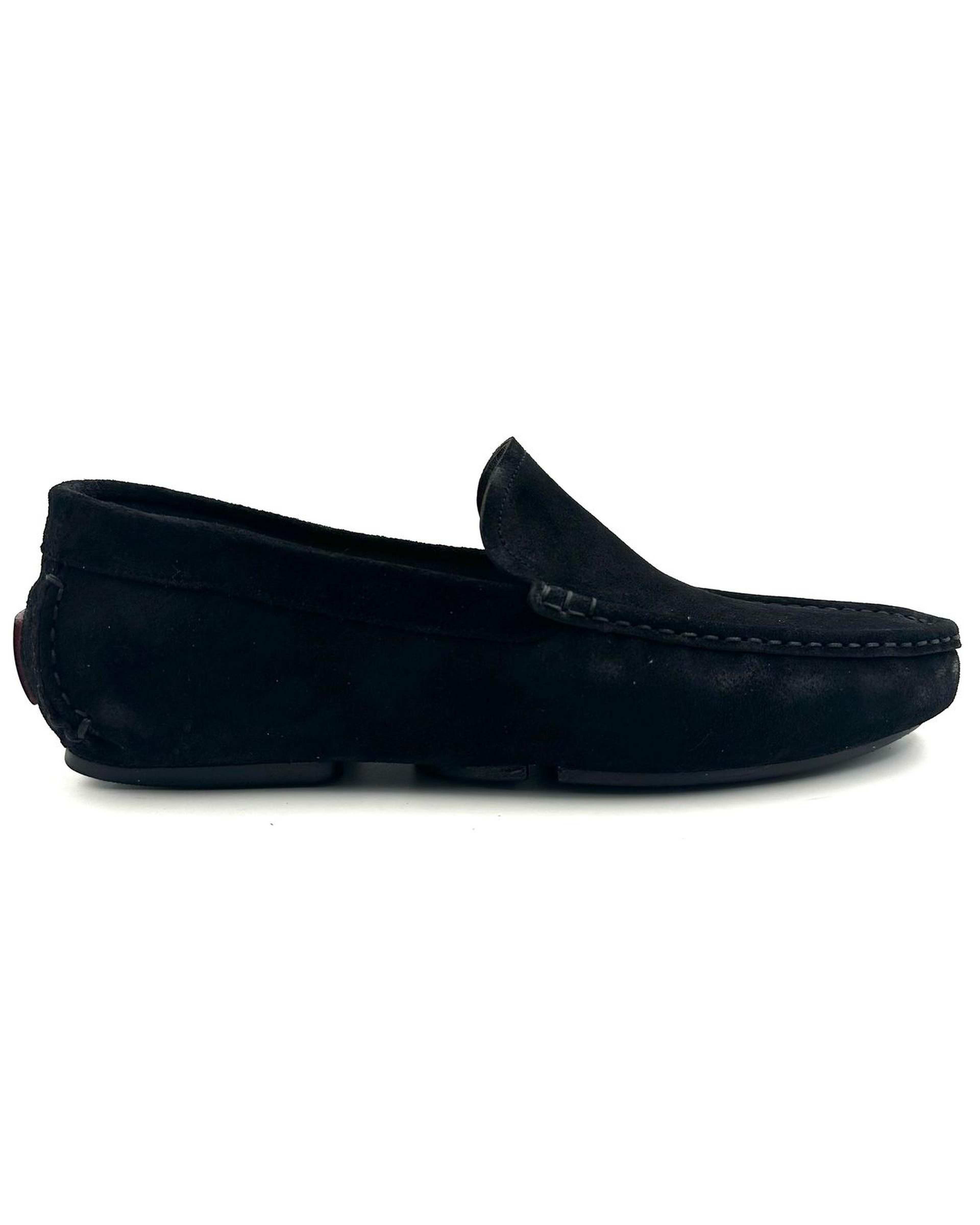 کفش کالج چرم مردانه طبی جیر مشکی چرم میخچی Mikhchi Leather مدل K1
