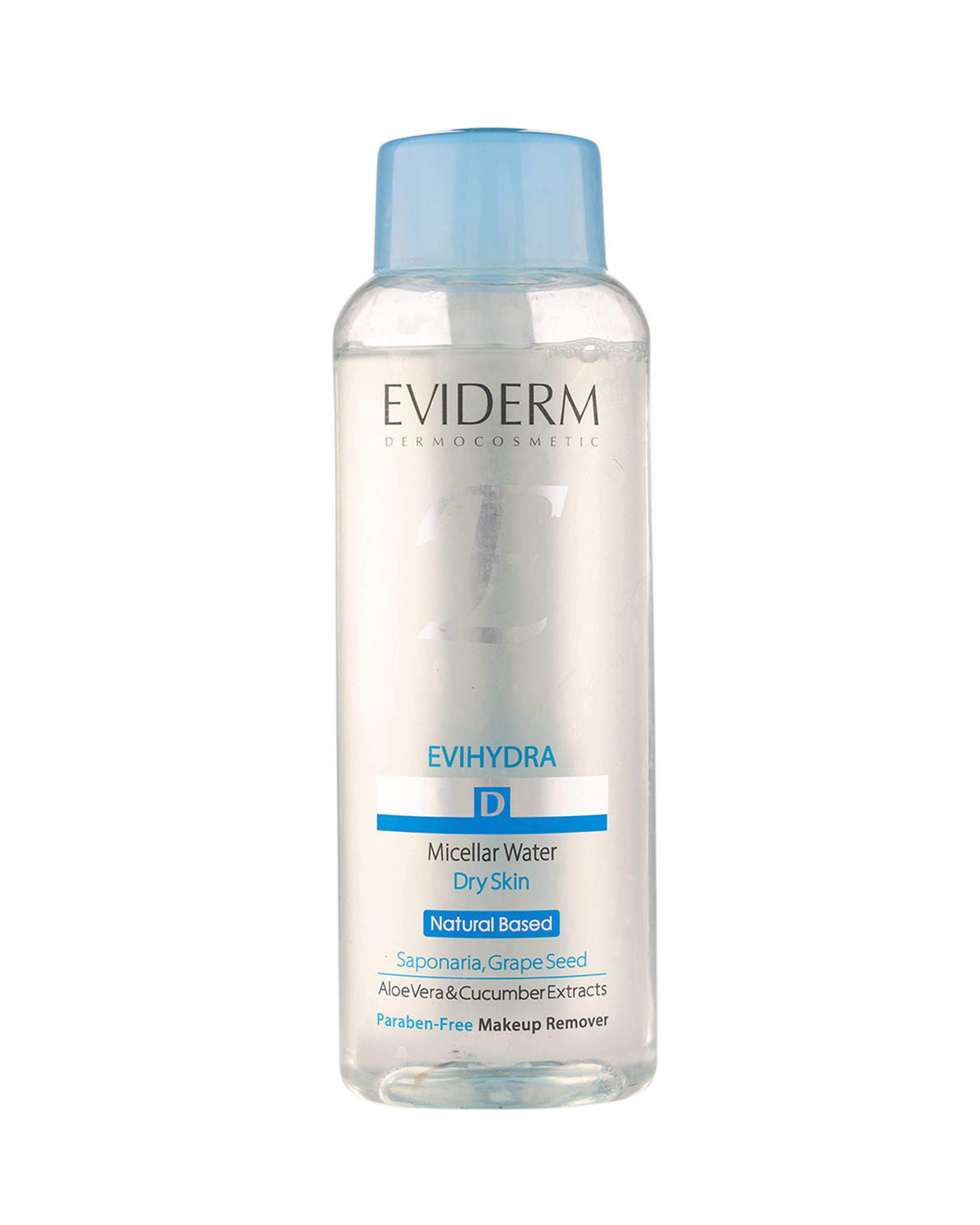 میسلار واتر چشم و صورت اویدرم Eviderm مناسب پوست خشک و حساس حجم 230ml