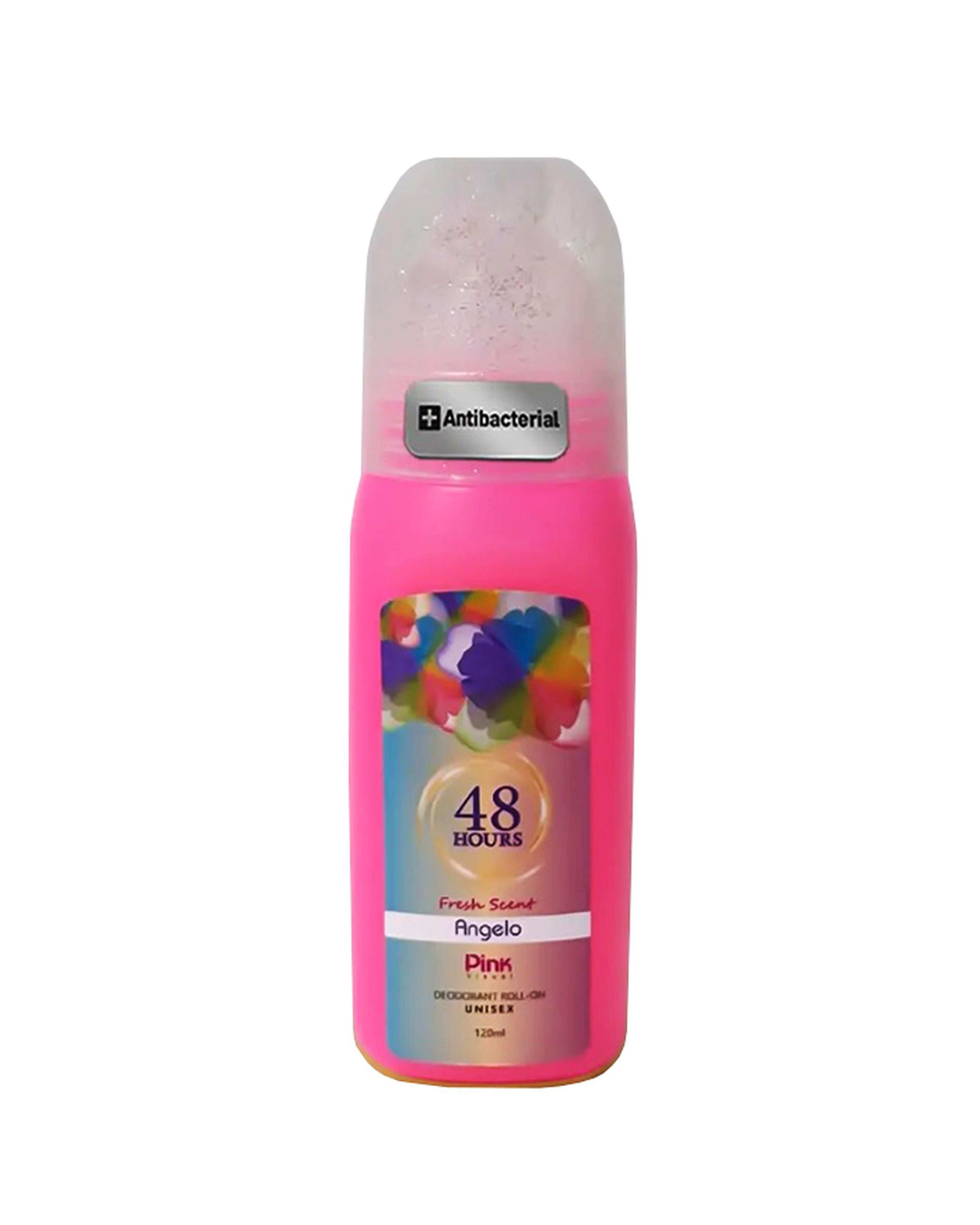 مام رول ضد تعریق پینک ویژوآل Pink Visual مدل Angelo حجم 120ml