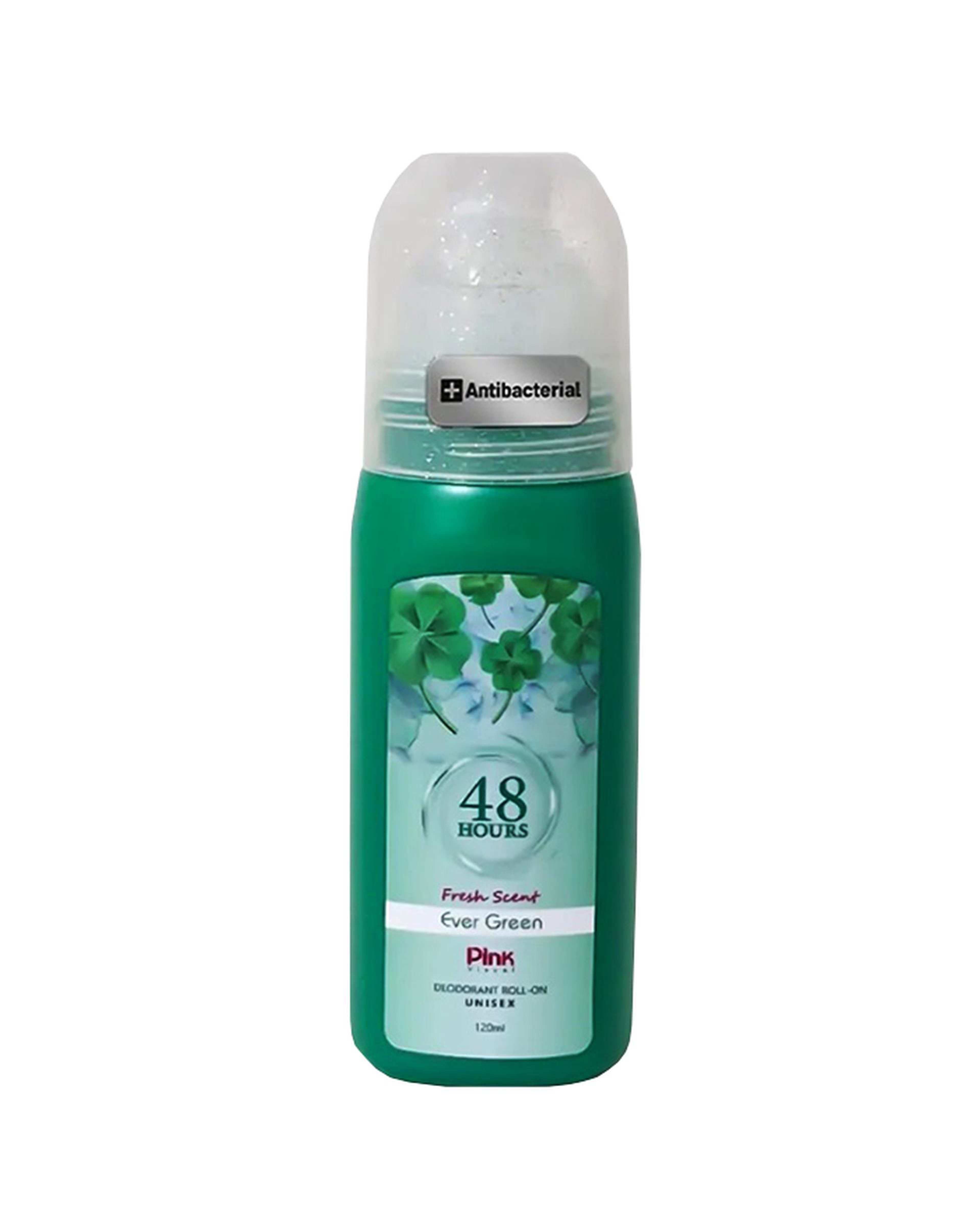 مام رول ضد تعریق پینک ویژوآل Pink Visual مدل Ever Green حجم 120ml