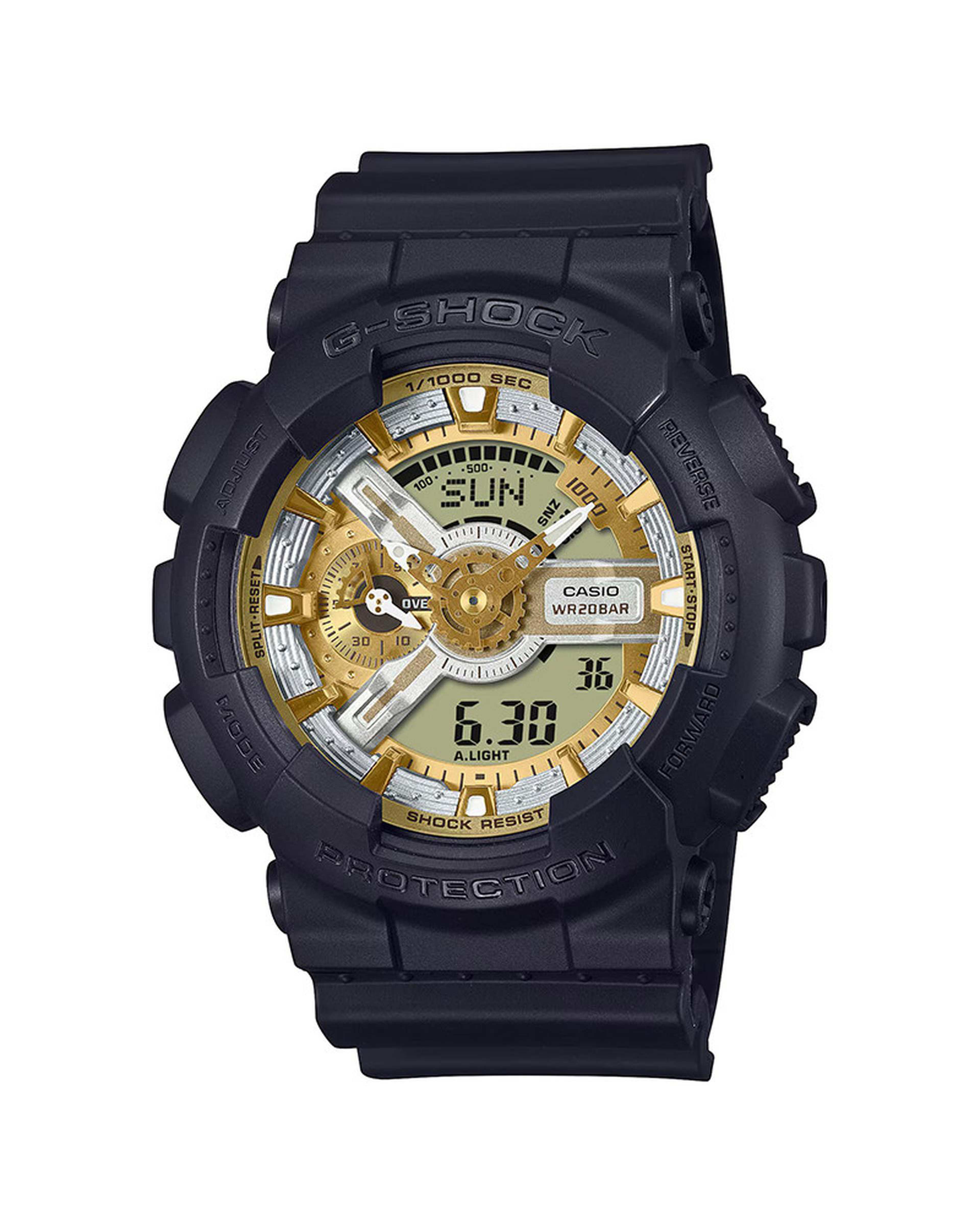 ساعت مچی مردانه عقربه ای و دیجیتال کاسیو Casio مدل GA-110CD-1A9DR