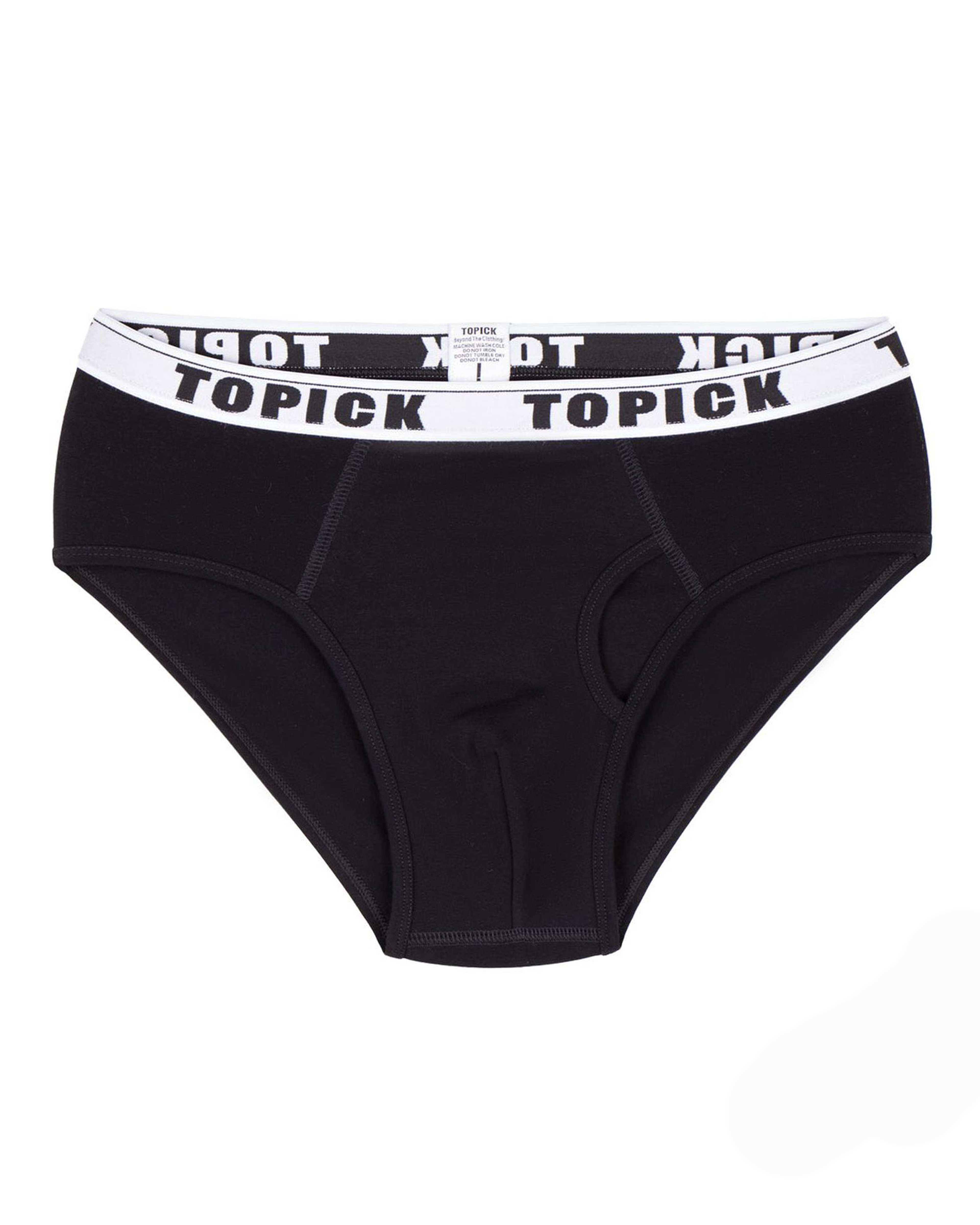 شورت اسلیپ مردانه مشکی کش اسپرت تاپیک Topick