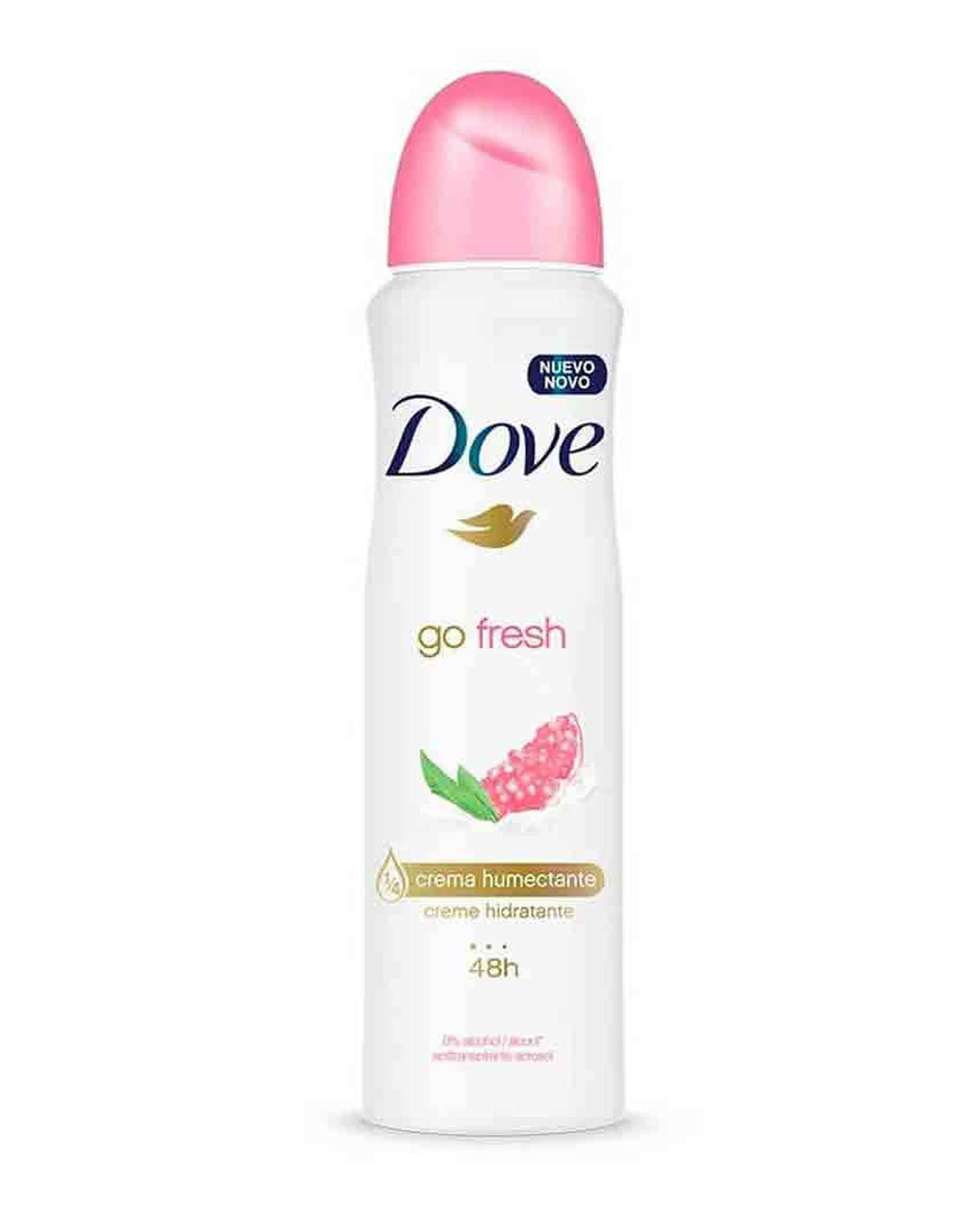 اسپری ضد تعریق زنانه 48 ساعته داو Dove سری Go Fresh رایحه انار و به لیمو حجم 250 میلی لیتر