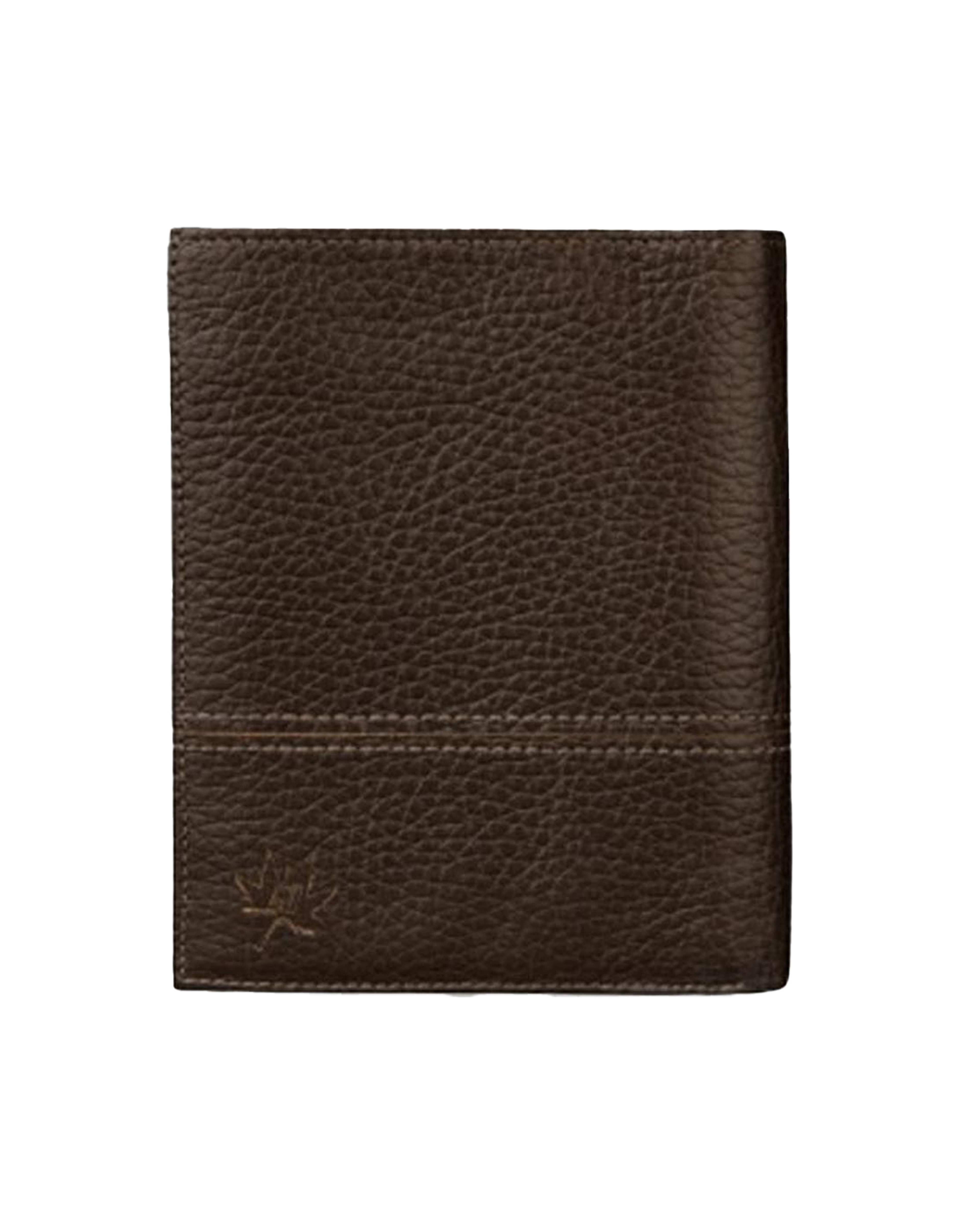 کیف پول چرم مردانه جیبی اسرار نوین چرم Novin Leather مدل سه آلبوم کد PE2529