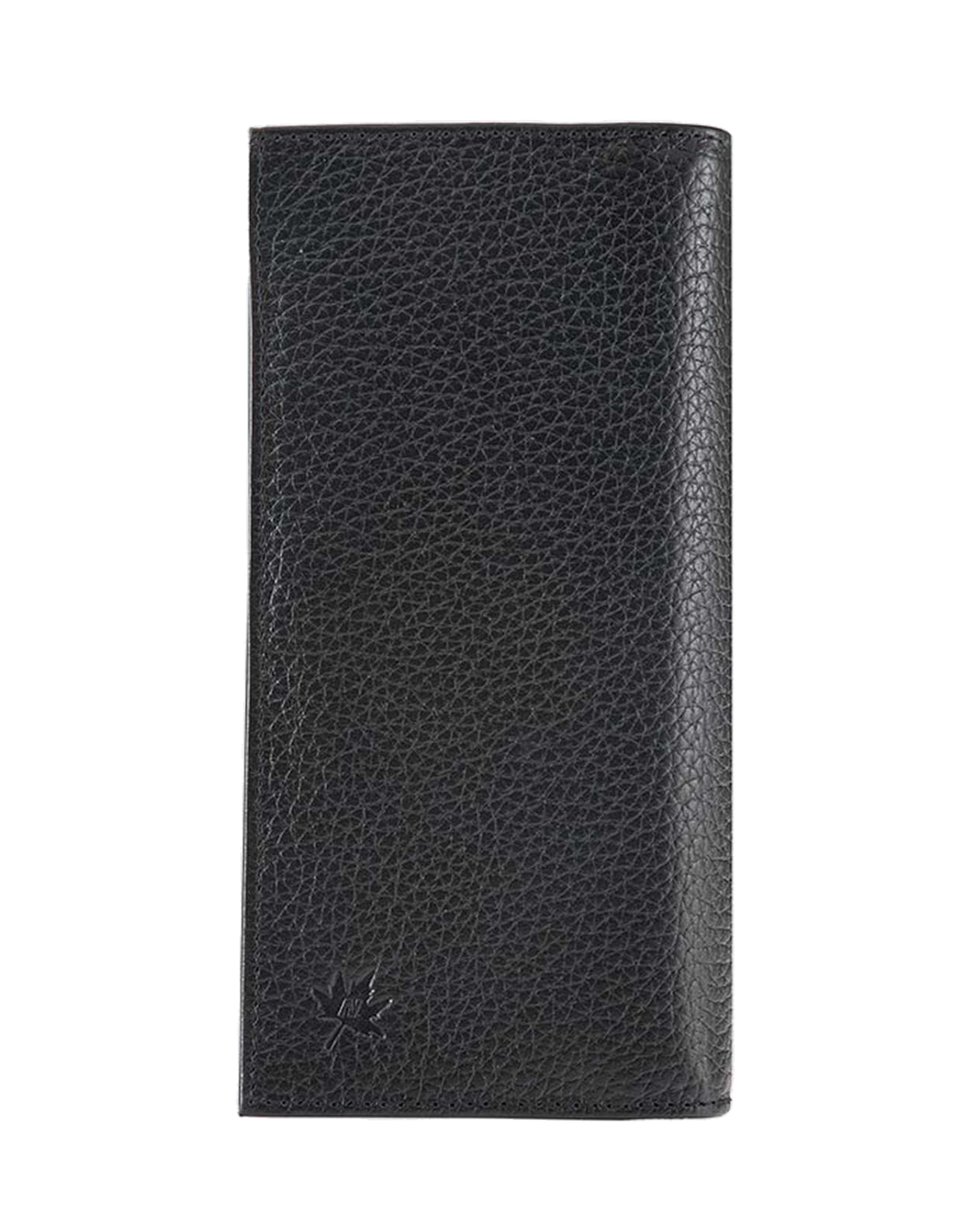 کیف پول کتی چرم مردانه مشکی قرمز نوین چرم Novin Leather مدل نویان کد WT2147