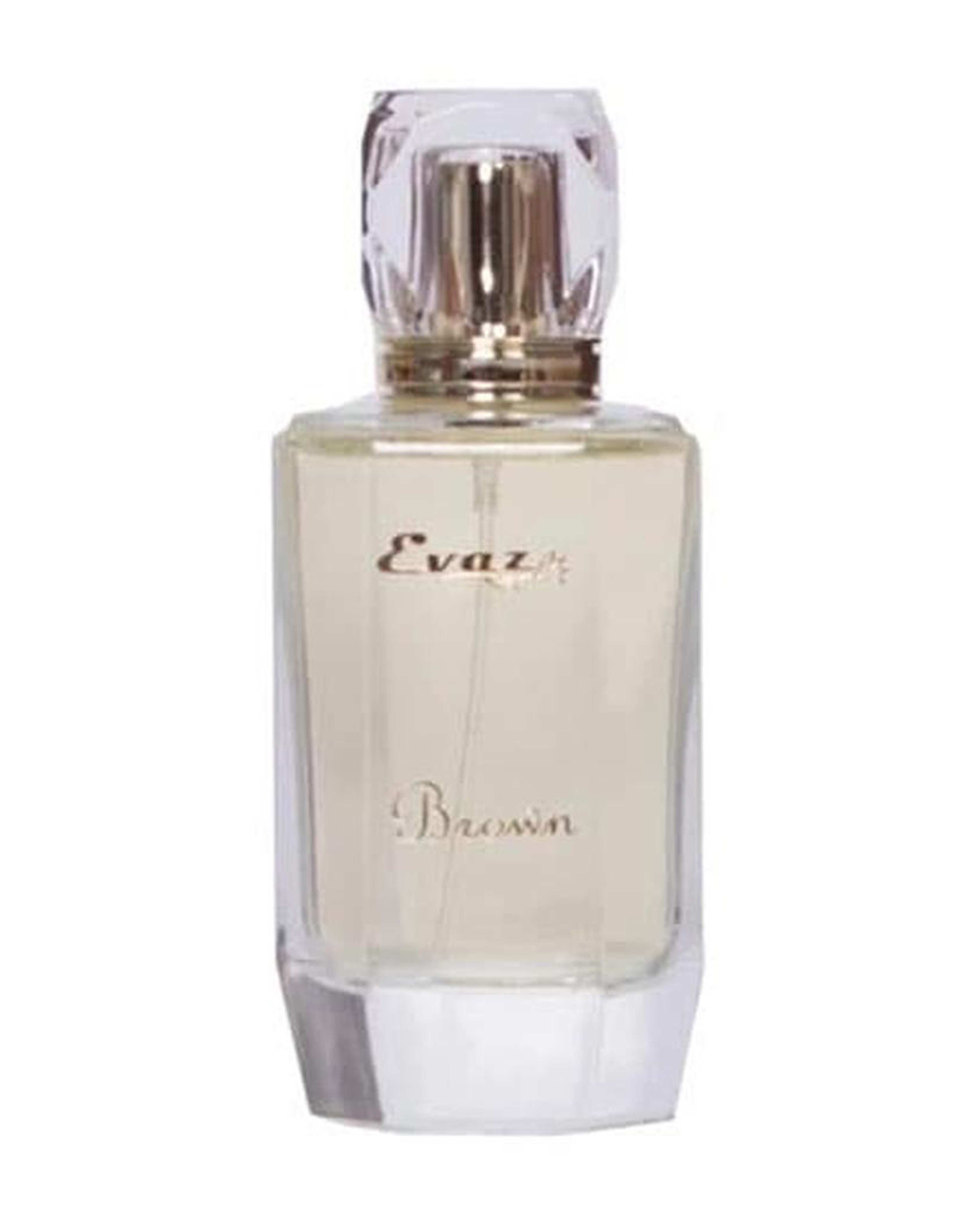 عطر مردانه ایواز Evaz مدل بروان brown حجم 100 میلی لیتر