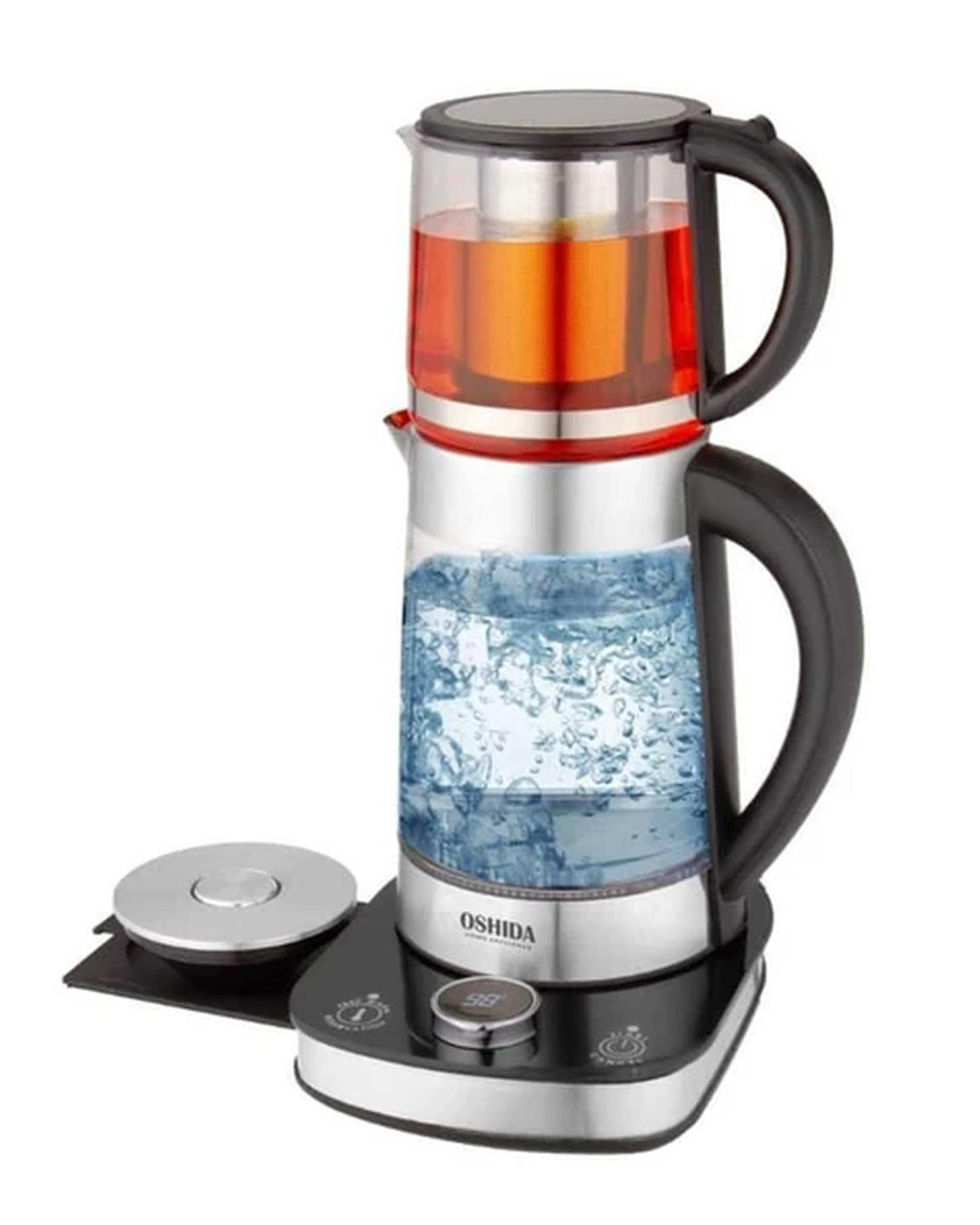 چای ساز دیجیتال مشکی اوشیدا Oshida مدل OS-302-B