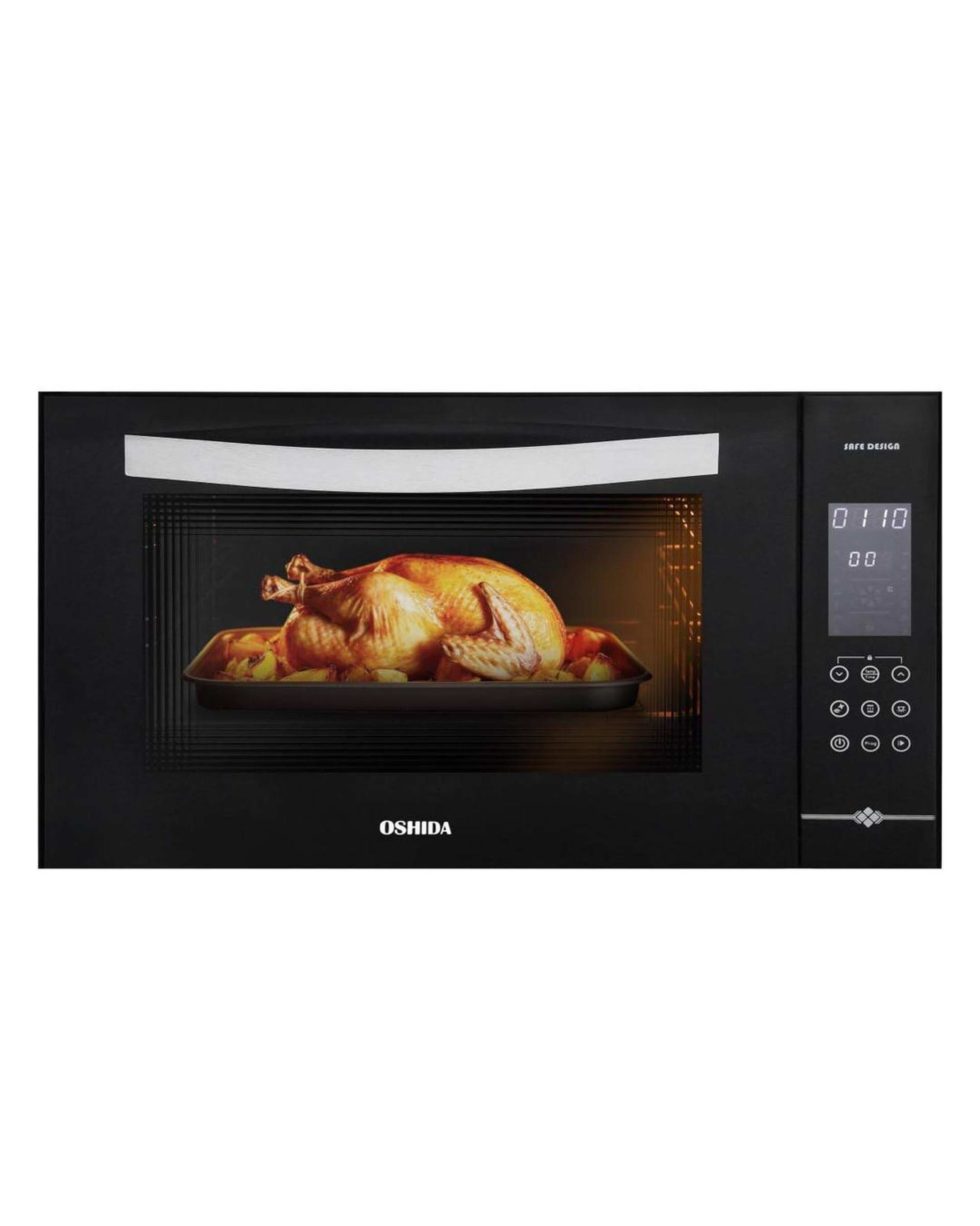 فر برقی رومیزی 55 لیتری مشکی اوشیدا Oshida مدل OS-550-B