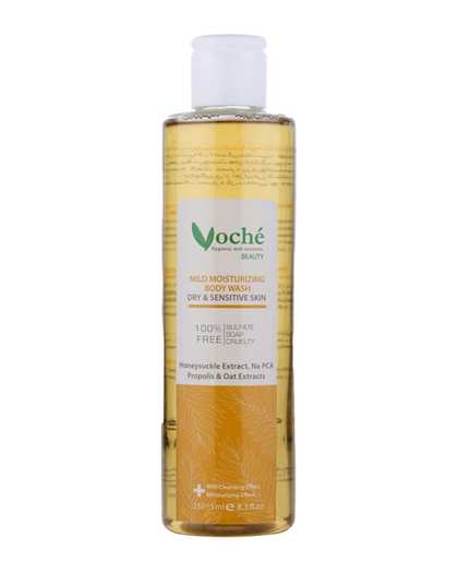 شامپو بدن وچه Voche مناسب پوست های خشک و حساس حجم 250ml