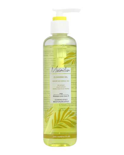 ژل شستشوی صورت ماکسیملیان Maximilian مناسب پوست های خشک و معمولی 250ml