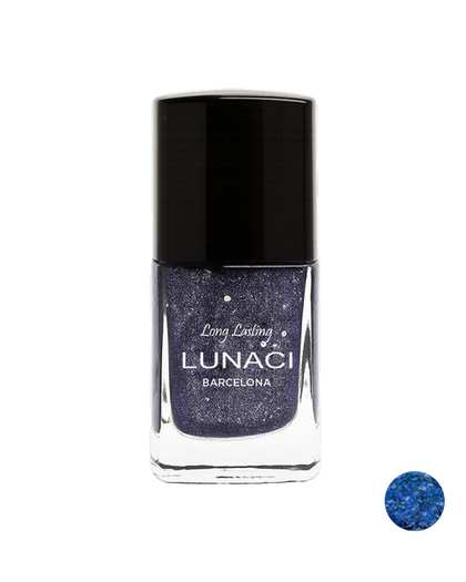 لاک ناخن لوناسی Lunaci شماره 20 glitter dark blue حجم 13ml