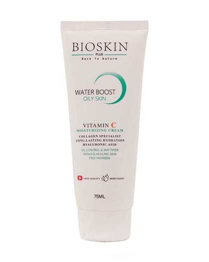 کرم مرطوب کننده بایو اسکین پلاس Bio Skin Plus مناسب پوست چرب حاوی ویتامین C حجم 75ml