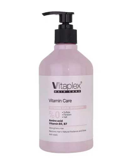 شامپو مو فاقد سولفات ویتاپلکس Vitaplex مناسب موهای خشک و نرمال حجم 500ml