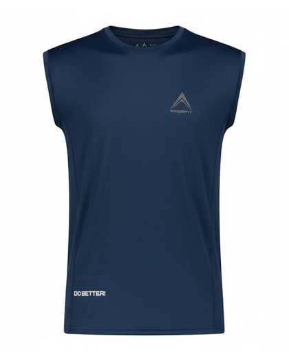 تاپ ورزشی مردانه سرمه ای رادیس فیت Radisfit مدل Dri-Fit G1