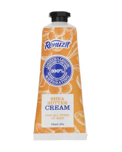 کرم مرطوب کننده و آبرسان صورت و بدن رینوزیت Renuzit حاوی روغن شی باتر حجم 75ml