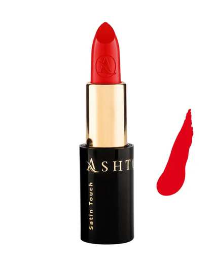 رژ لب جامد اشتون Ashton مدل ساتین تاچ Satin Touch شماره ST100