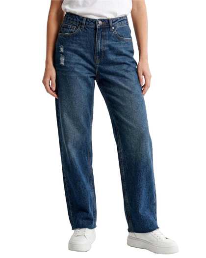 شلوار جین زنانه قد 90 آبی سوپردرای Superdry کد 6190030