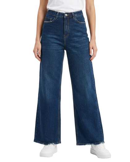 شلوار زنانه بگ قد 110 کشی سوپردرای Superdry کد 6190026