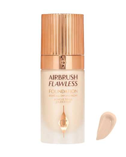 کرم پودر شارلوت تیلبری Charlotte Tilbury مدل Airbrush Flawless شماره 1 نچرال