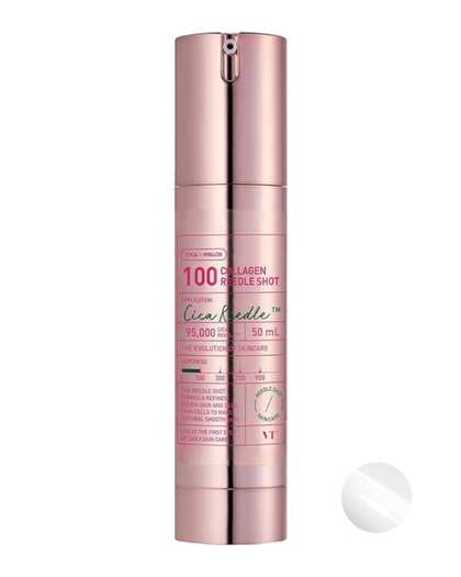 سرم کلاژن وی تی VT مدل ریدل شات Collagen Reedle Shot 100 حجم 50 میلی لیتر