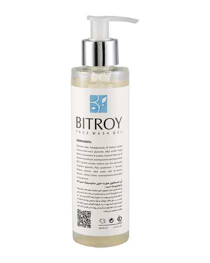 ژل شستشو صورت بیتروی Bitroy مناسب پوست چرب و مختلط حجم 200 میلی لیتر