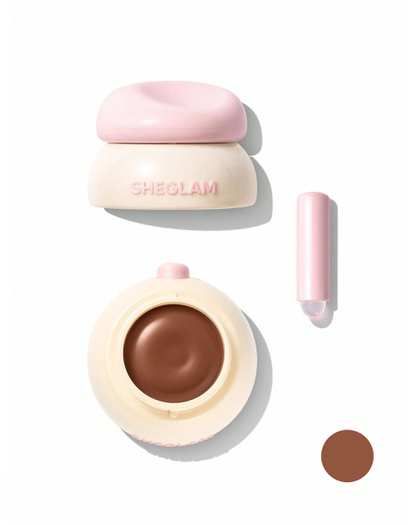 رژ لب شیگلم Sheglam مدل Bounce Putty Pocket Lipstick رنگ Biscotti Babe