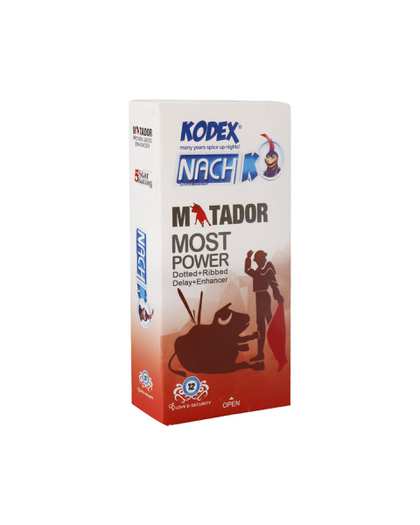 کاندوم ماتادور کدکس مدل Most Power بسته 12 عددی