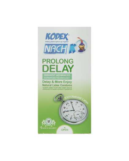 کاندوم تاخیری کدکس مدل Prolong Delay بسته 12 عددی