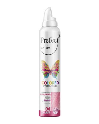 موس مو پرفکت هیر فیلر Prefect Hair Filler رنگ سرخابی شماره 04 حجم 150ml