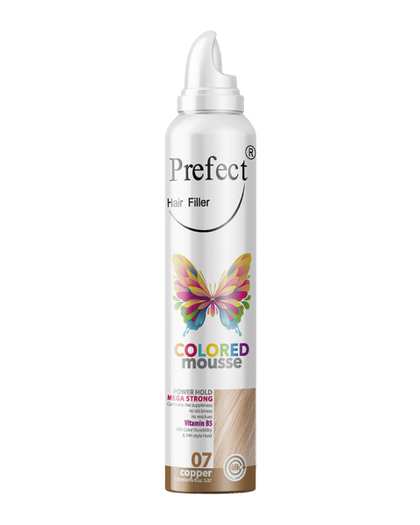 موس مو پرفکت هیر فیلر Prefect Hair Filler رنگ مسی شماره 07 حجم 150ml