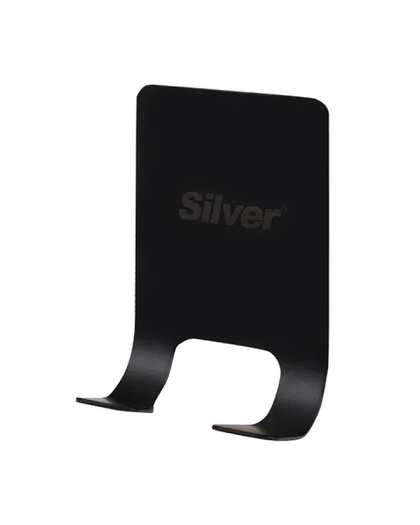 هوک نگهدارنده خودتراش مشکی سیلور Silver بسته 1 عددی