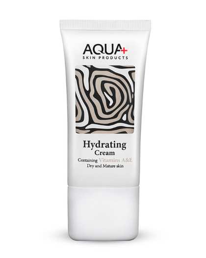 کرم آبرسان دست و صورت آکوا پلاس Aqua plus حاوی ویتامین A و E حجم 50ml