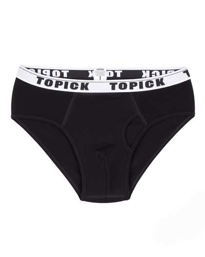 شورت اسلیپ مردانه مشکی کش اسپرت تاپیک Topick
