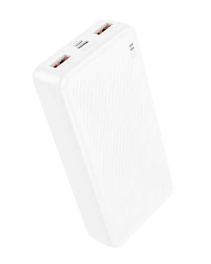 پاوربانک 22.5 وات فست شارژ سفید بروفون Borofone مدل BJ56A ظرفیت 20000 میلی آمپر ساعت