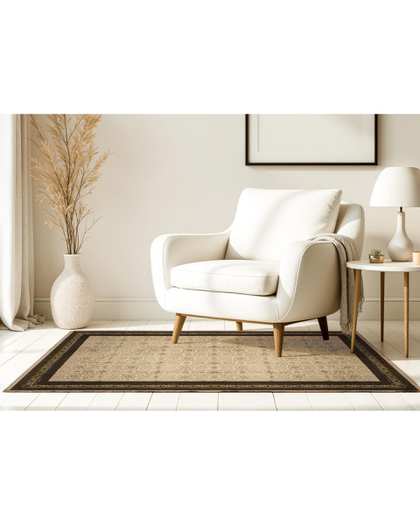 نمد قلمکار فرانام Faranam مدل آوین سایز 180×120 سانتی متر