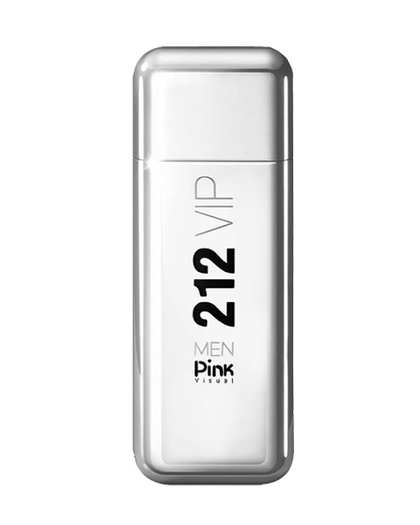 عطر مردانه پینک ویژوال Pink Visual مدل کارولینا هررا 212 وی آی پی Carolina Herrera 212 VIP حجم 80 میلی لیتر