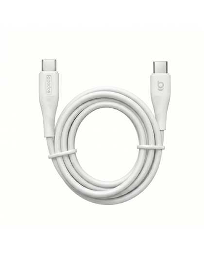 کابل شارژ Type-c به Type-c سفید آبادوس Abodos مدل AS-DS392