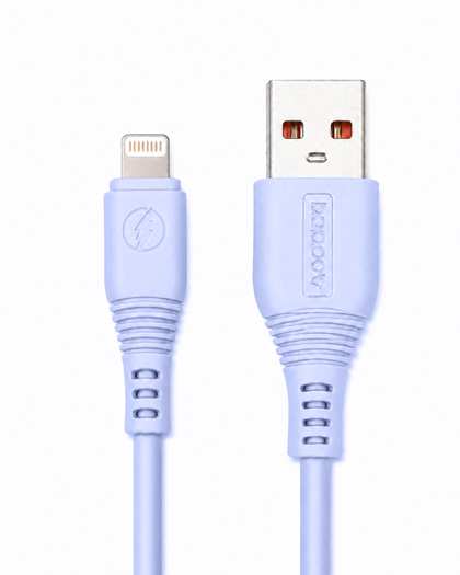 کابل شارژ Lightening آبی آبادوس Abodos مدل AS-DS350